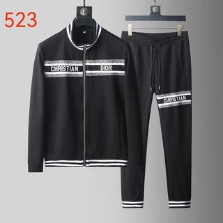 Dior 2022 New Men Fashion Suits Sweater Hoodies  Jacket Coat  Pants Trousers  Set Two Piece