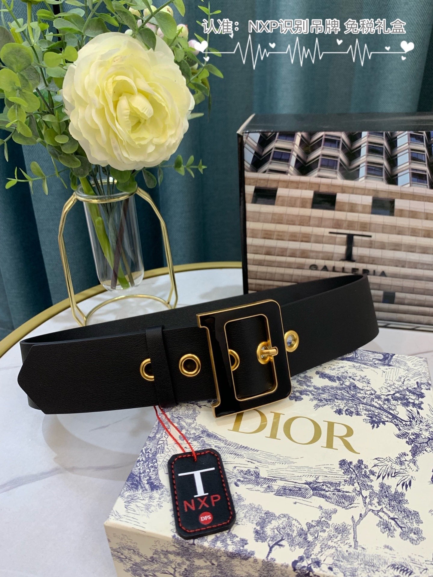 Dior 2022 New Fashion Women Top Quality Leather Belt