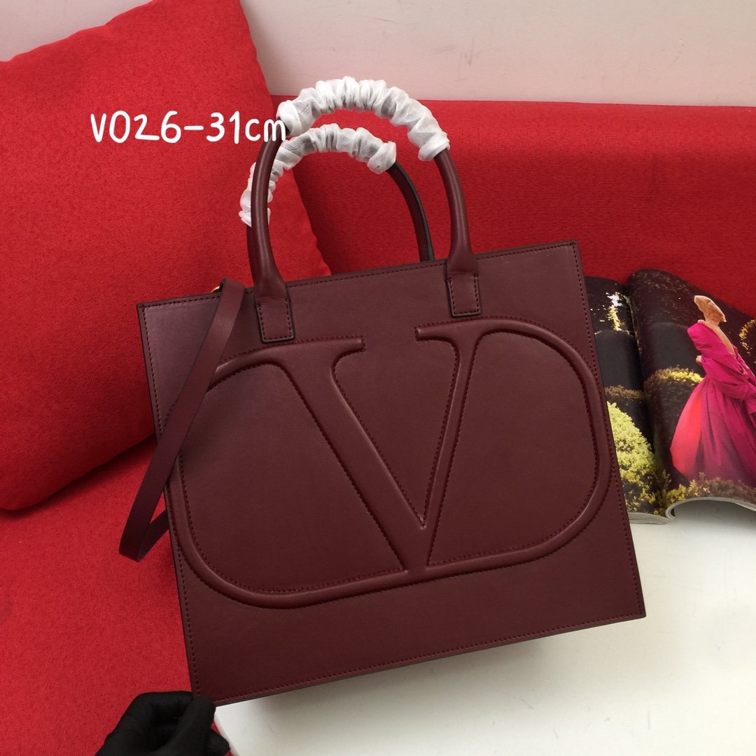 Valentino 2022 NEW Hot Selling Women Leather Shoulder bag Tote Shopping Bag