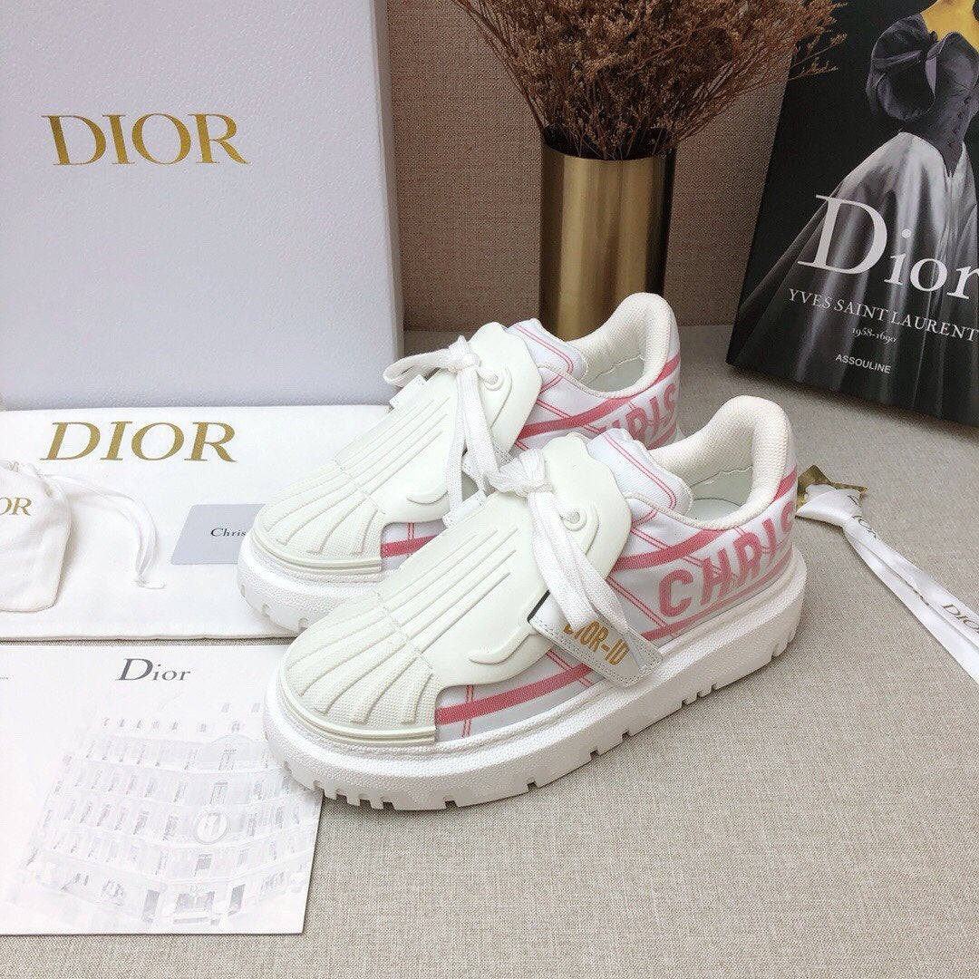 DIOR 2022 Newest Women Leather Low Top Sneakers Sports Shoes