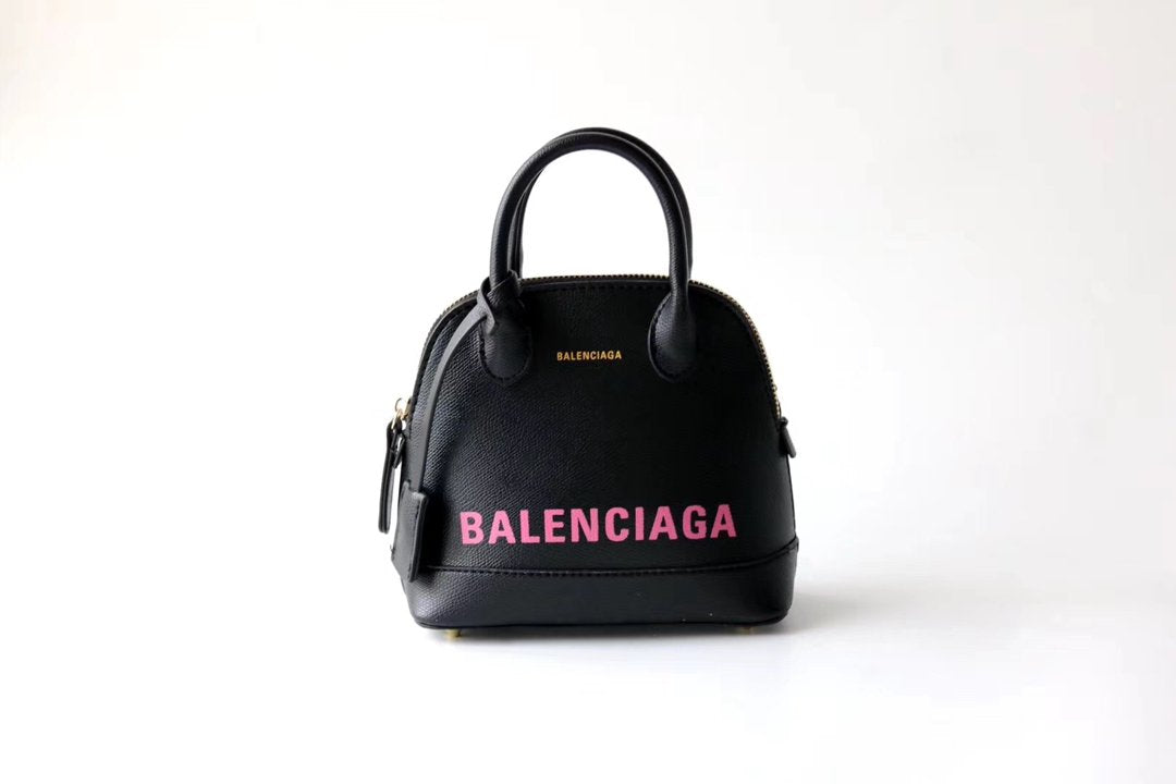 BALENCIAGA WOMEN'S LEATHER SMALL HANDBAG INCLINED SHOULDER B