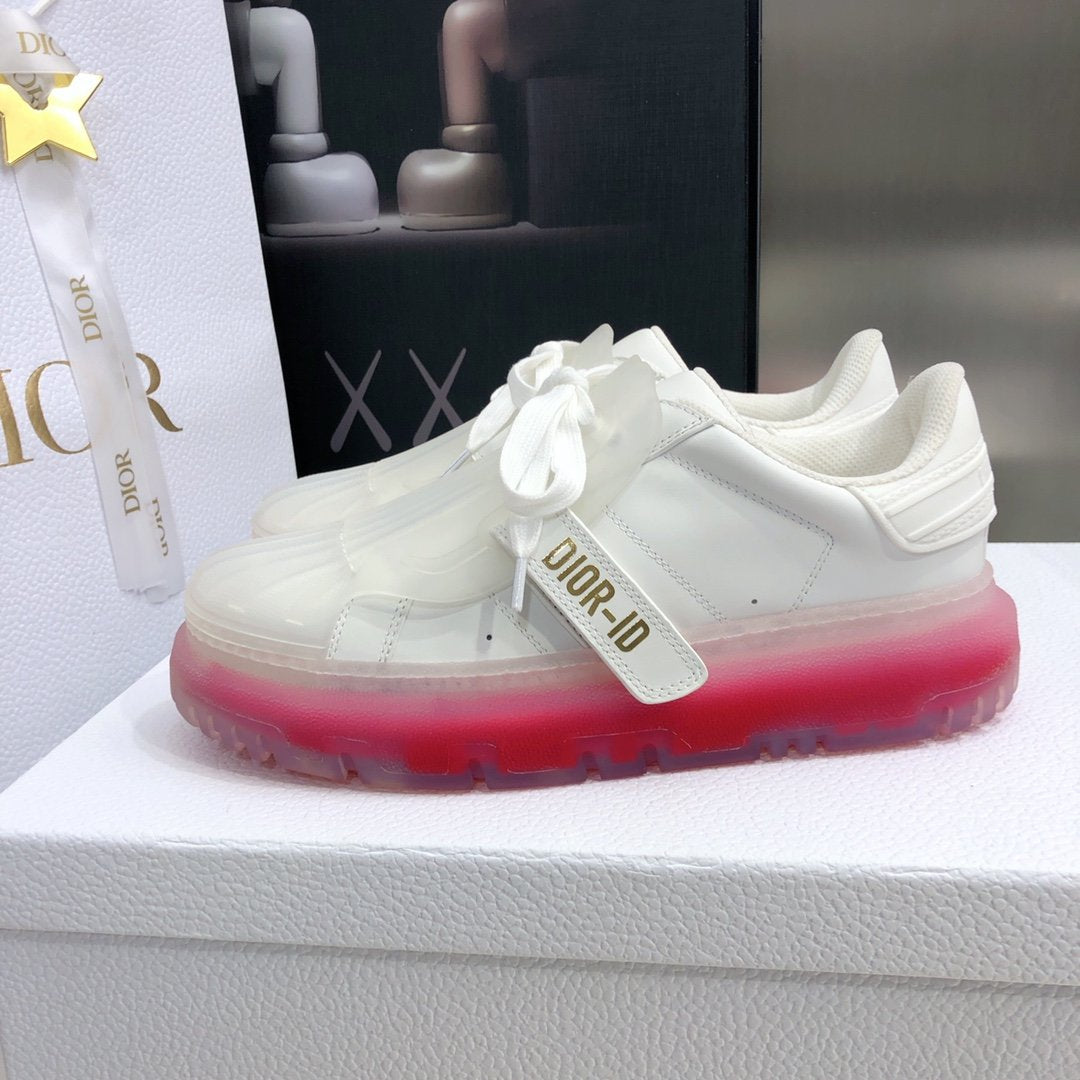 DIOR 2022 Newest Women Leather Low Top Sneakers Sports Shoes