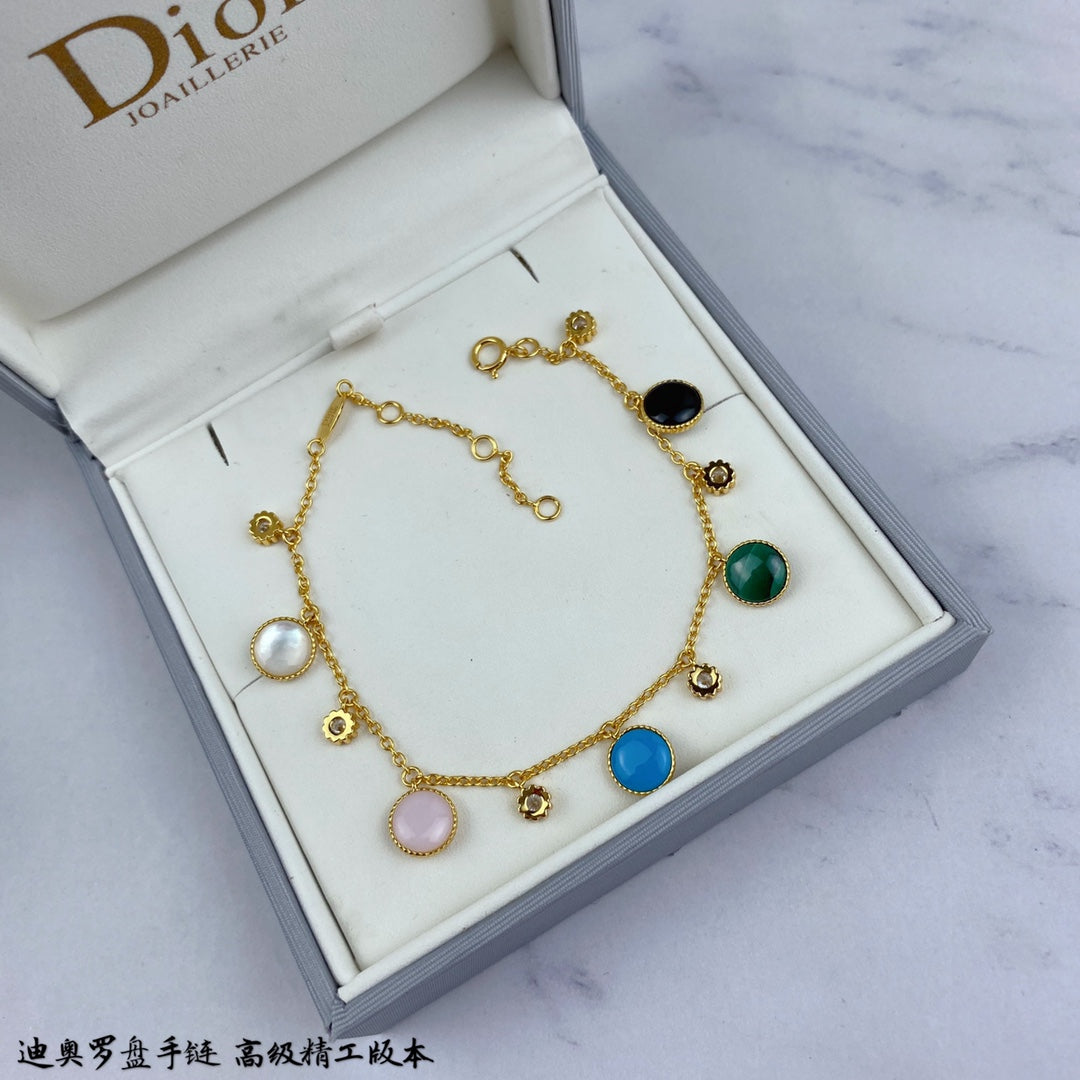 DIOR 2022 New Fashion Double sided Bracelet Jewelry