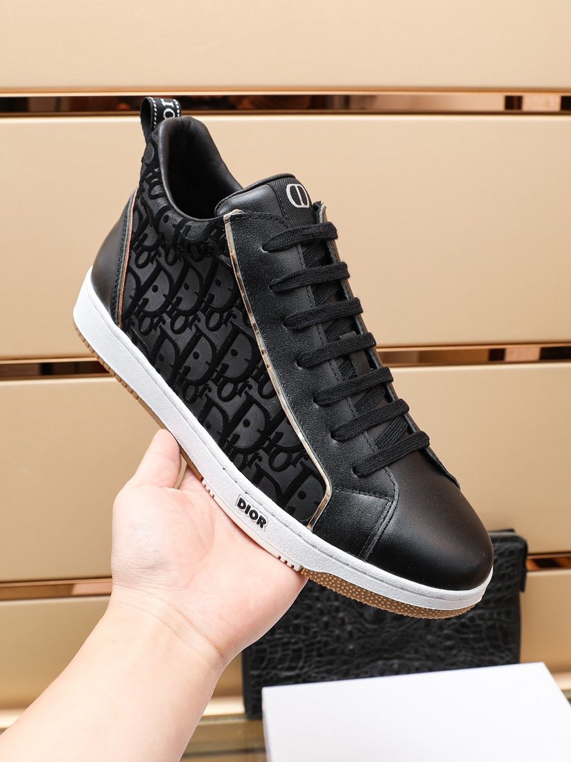 DIOR 2022 Newest Men Leather Casual Sneakers Sports Shoes