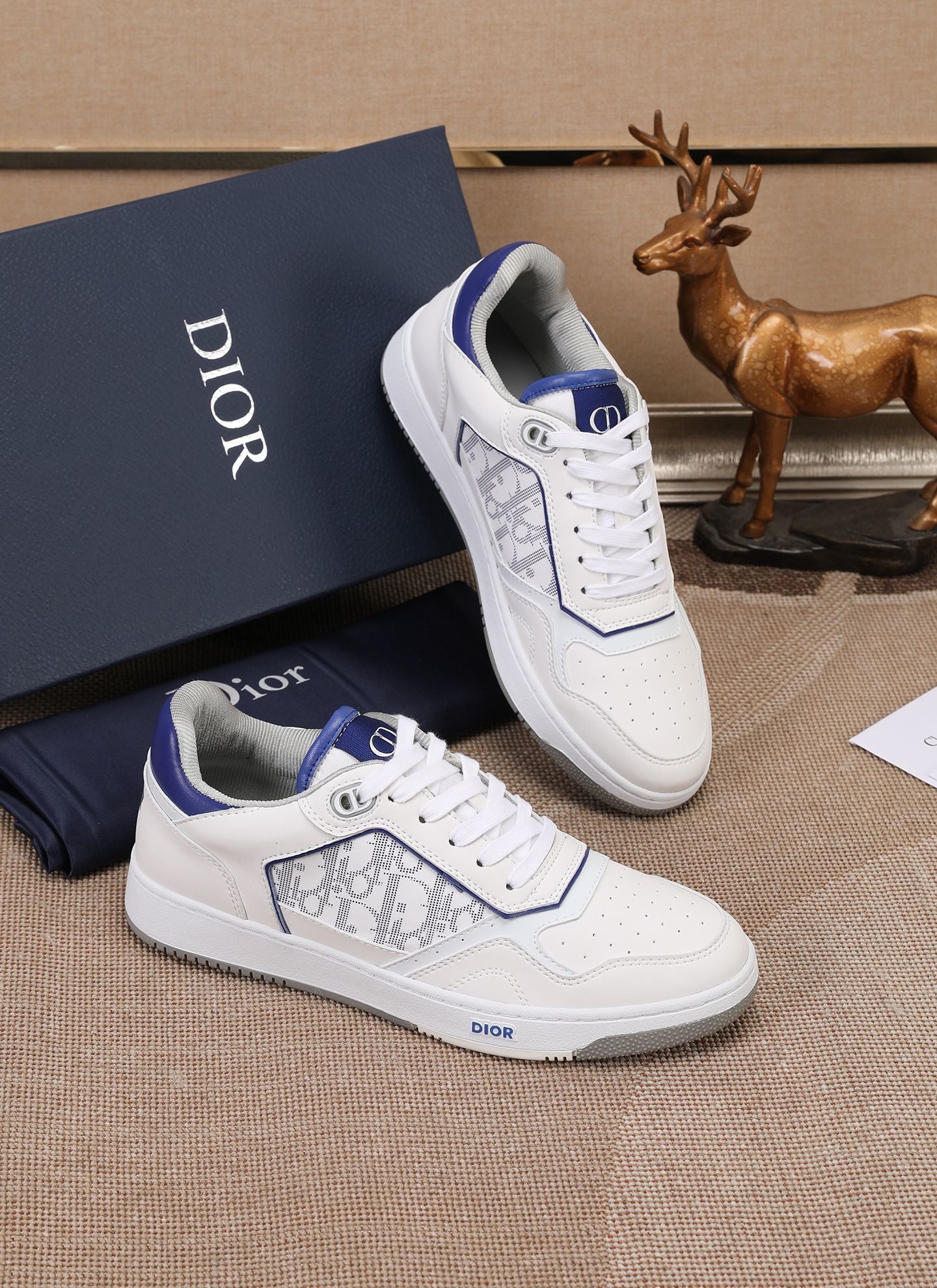 DIOR 2022 Newest Men Leather Casual Sneakers Sports Shoes