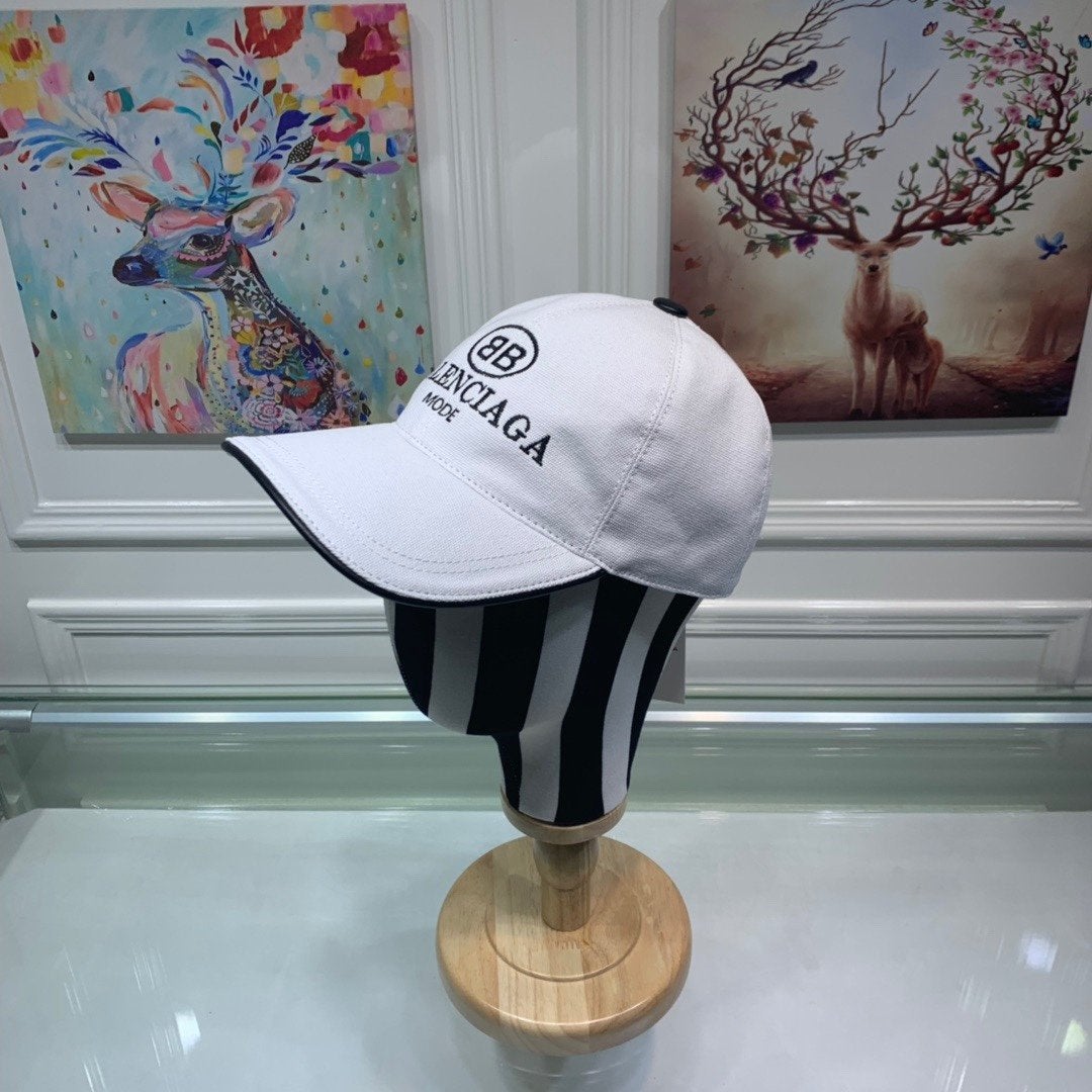 Balenciaga Men Women new baseball cap, simple atmosphere, casual and versatile sports cap 12