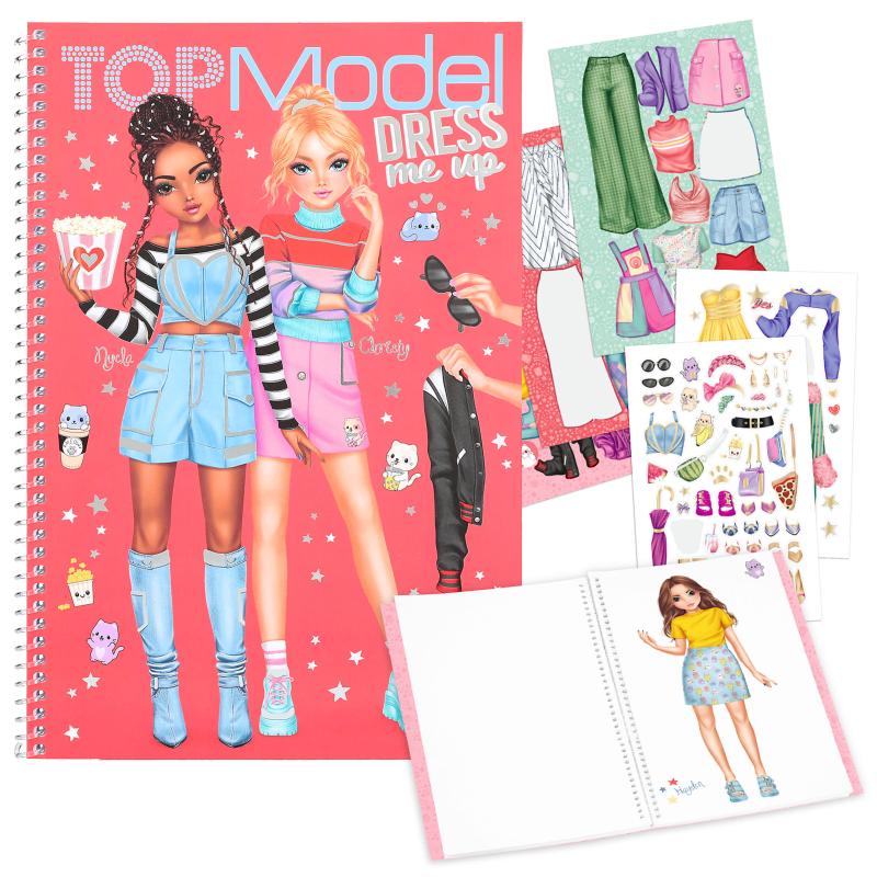 Topmodel - Dress Me Up Sticker Book