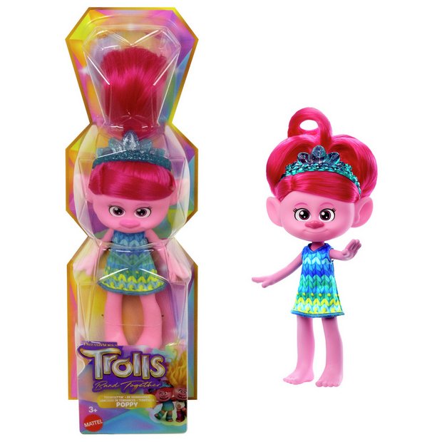 DreamWorks Trolls Band Together Guy Diamond Small Doll with Tiny Diamond  Figure 