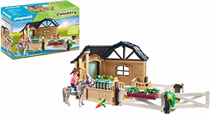 Playmobil 70996 Country Pony Farm Horse Riding Tournament, Horse Toys, Fun  Imaginative Role-Play, PlaySets Suitable for Children Ages 4+