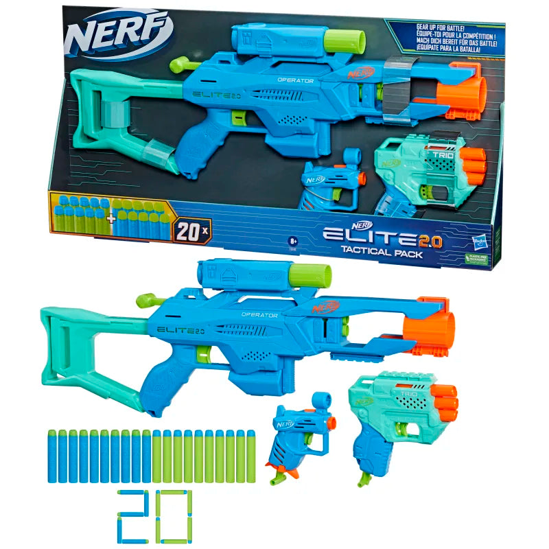 Nerf Easy Play Elite Jr. Ultimate Starter Set, 2 ct - City Market