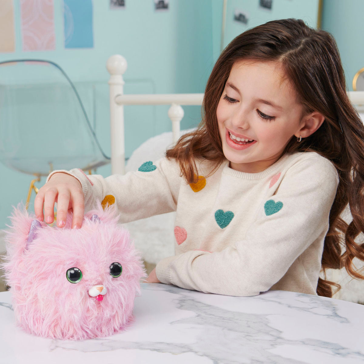 Furby Furblets Ray-Vee Electronica Mini Electronic Plush Toy for Girls &  Boys 6+ - Furby