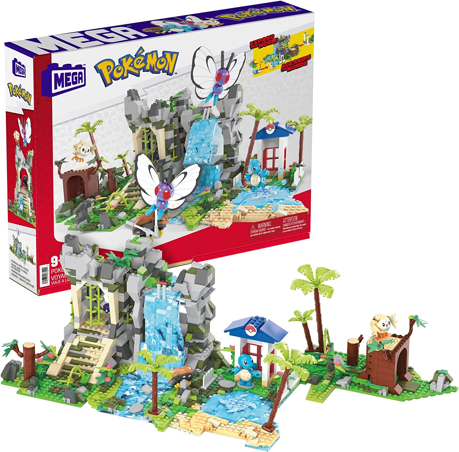 Mega Pokémon Adventure Builder Picnic Toy Building Set, Eevee and