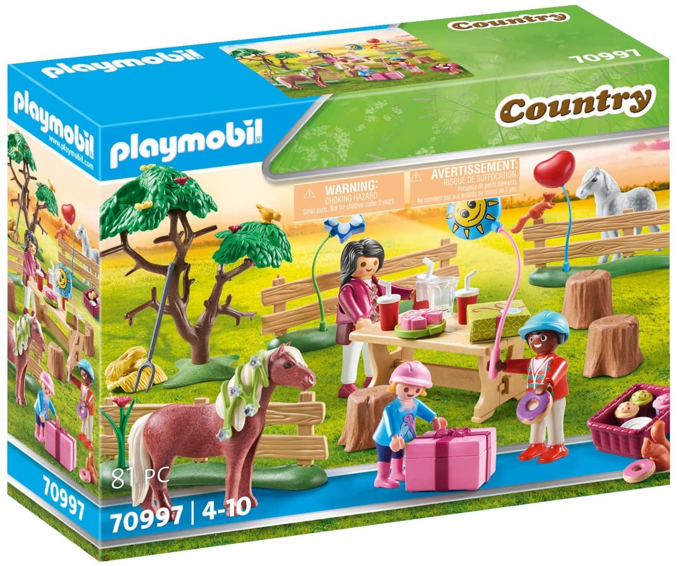 PLAYMOBIL COUNTRY 70996 HORSE RIDING TOURNAMENT