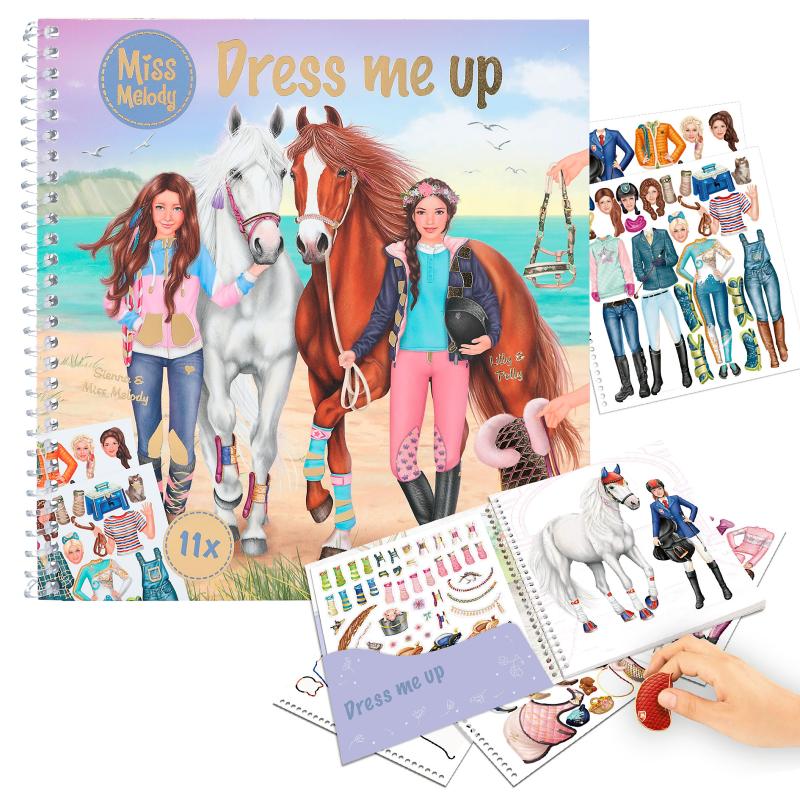 Bubs & Kids  Topmodel Dress Me Up Stickerbook Weirs of Baggot Street