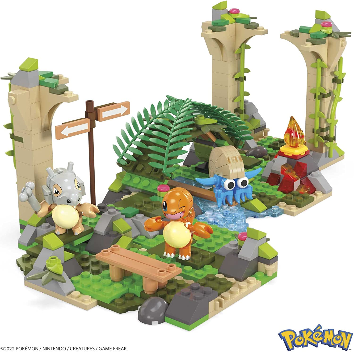 Mega Pokémon Adventure Builder Picnic Toy Building Set, Eevee and