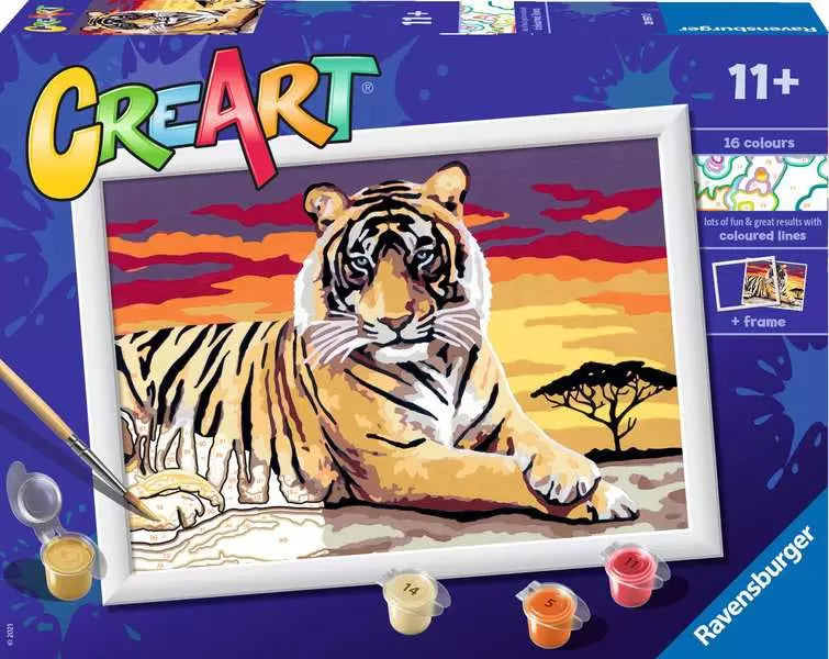 CreArt Adult Paint by Numbers - Enjoy the Moment