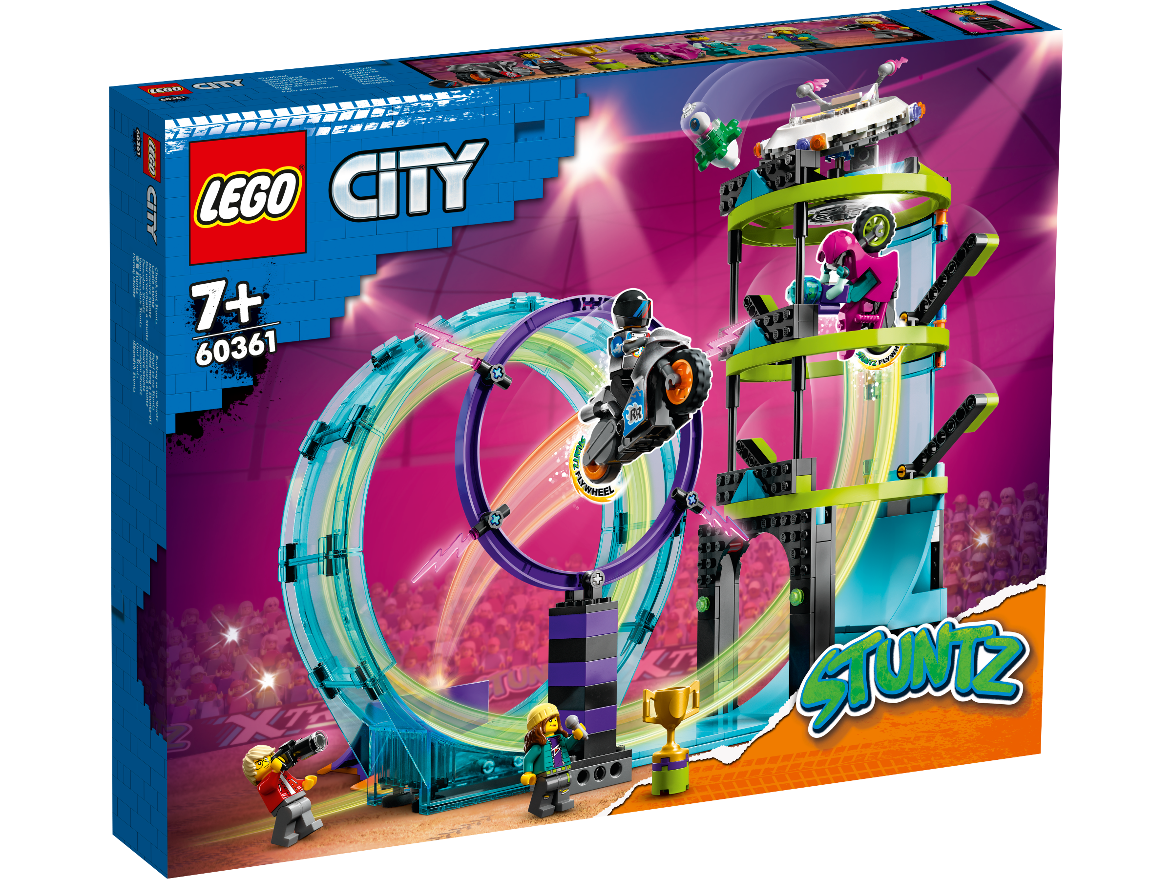 LEGO 60358 Cyber Stunt Bike - LEGO City - BricksDirect Condition New.