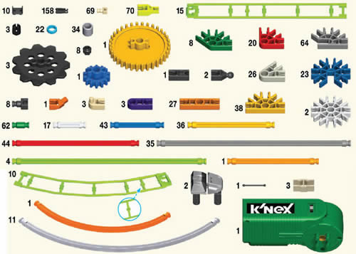 knex double doom roller coaster