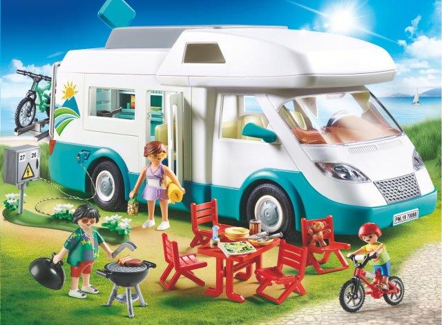 Playmobil 71425 Family Fun Campsite with Campfire