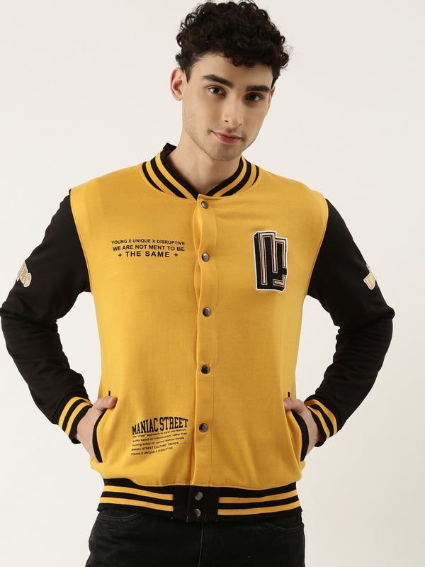 Buy Varsity Navy Yellow Jacketfrom Maniac Life store XL