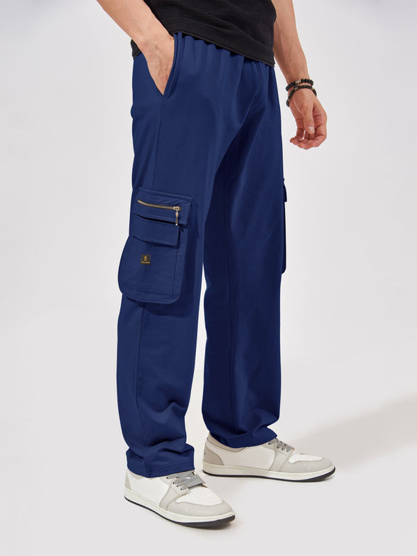Streetstyle Burgundy Baggy fit Cargo Pant
