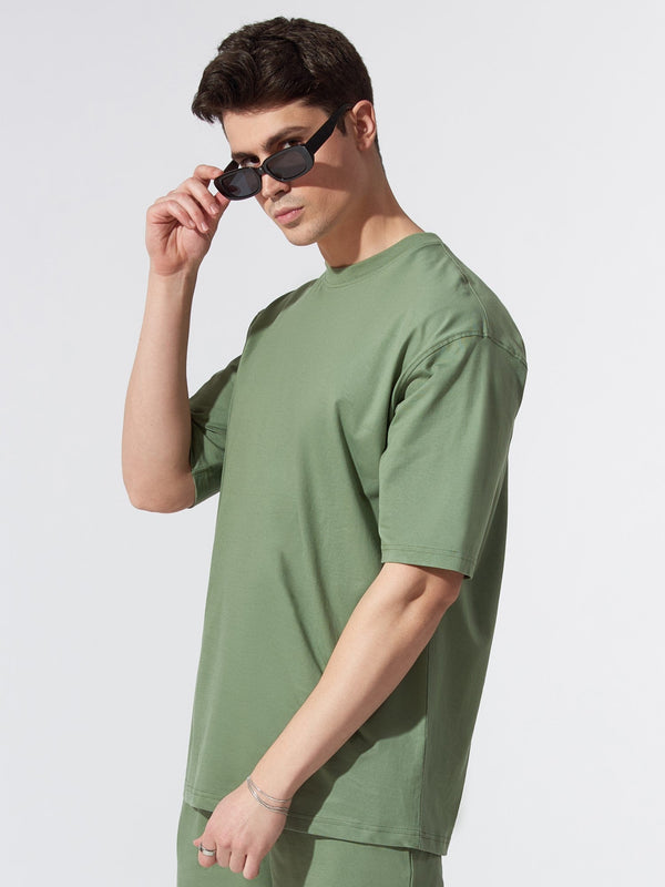 Dope Snuggle 2022 Tee-shirt thermique Homme 2X-Up Olive Green - Vert