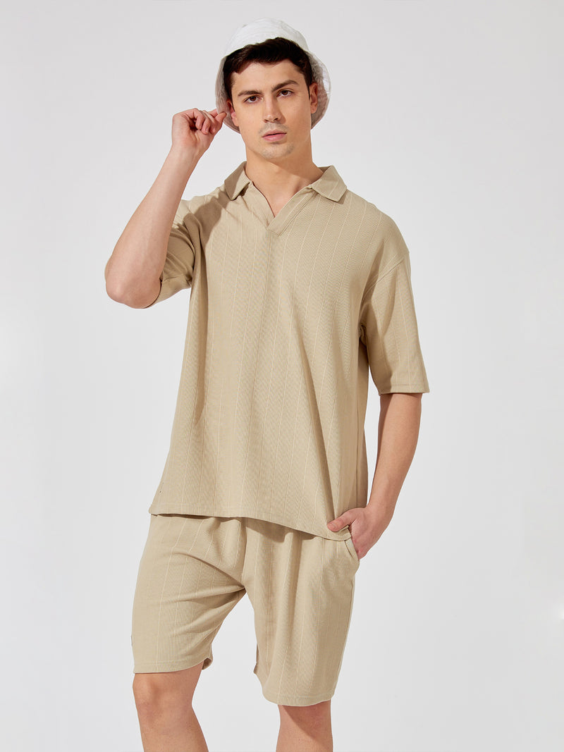 Brooklyn Butterscotch Oversized Polo Co-ords – ManiacLife.com