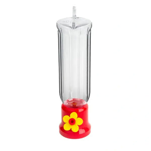 Mini Hummingbird Feeder - The Growers Depot - Red Glass Hummingbird Feeder