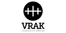 Black VRAK Museum of Wrecks logo