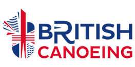 Red and blue British Canoeing logo