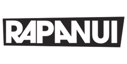 Black and white Rapanui logo