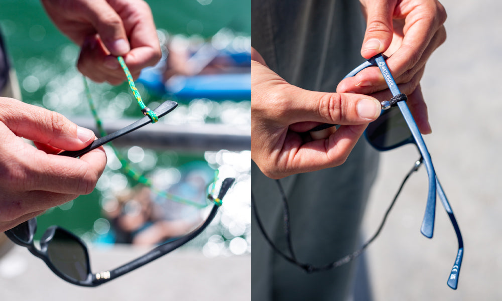 Waterhaul Adjustable Sunglasses / Glasses Retainer Strap (Upcycled Fishing  Net)