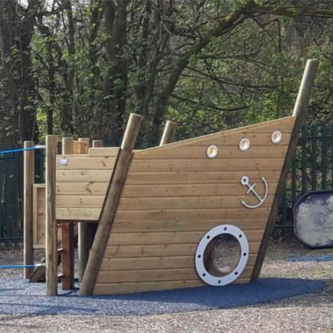 pirate ship playground reception henry maynard school