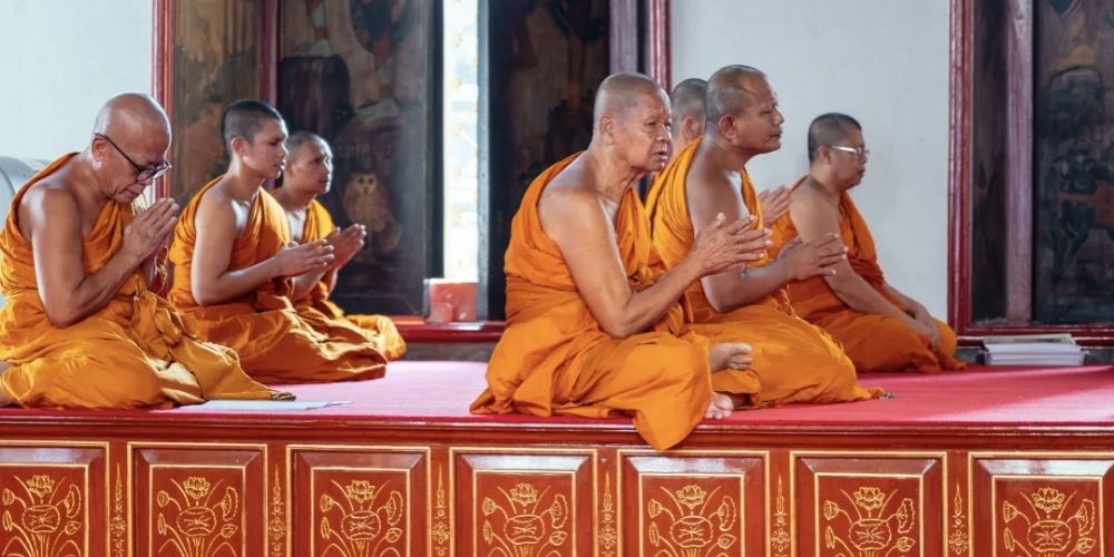 prière maitre bouddhiste