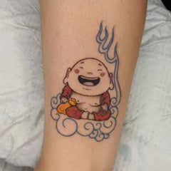 tatouage bouddhiste petit bouddha