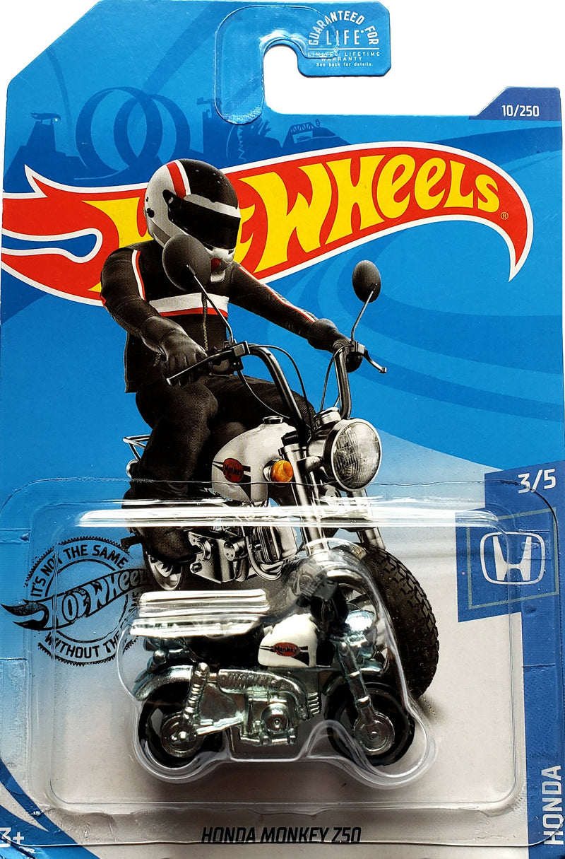 hot wheels honda monkey z50 white