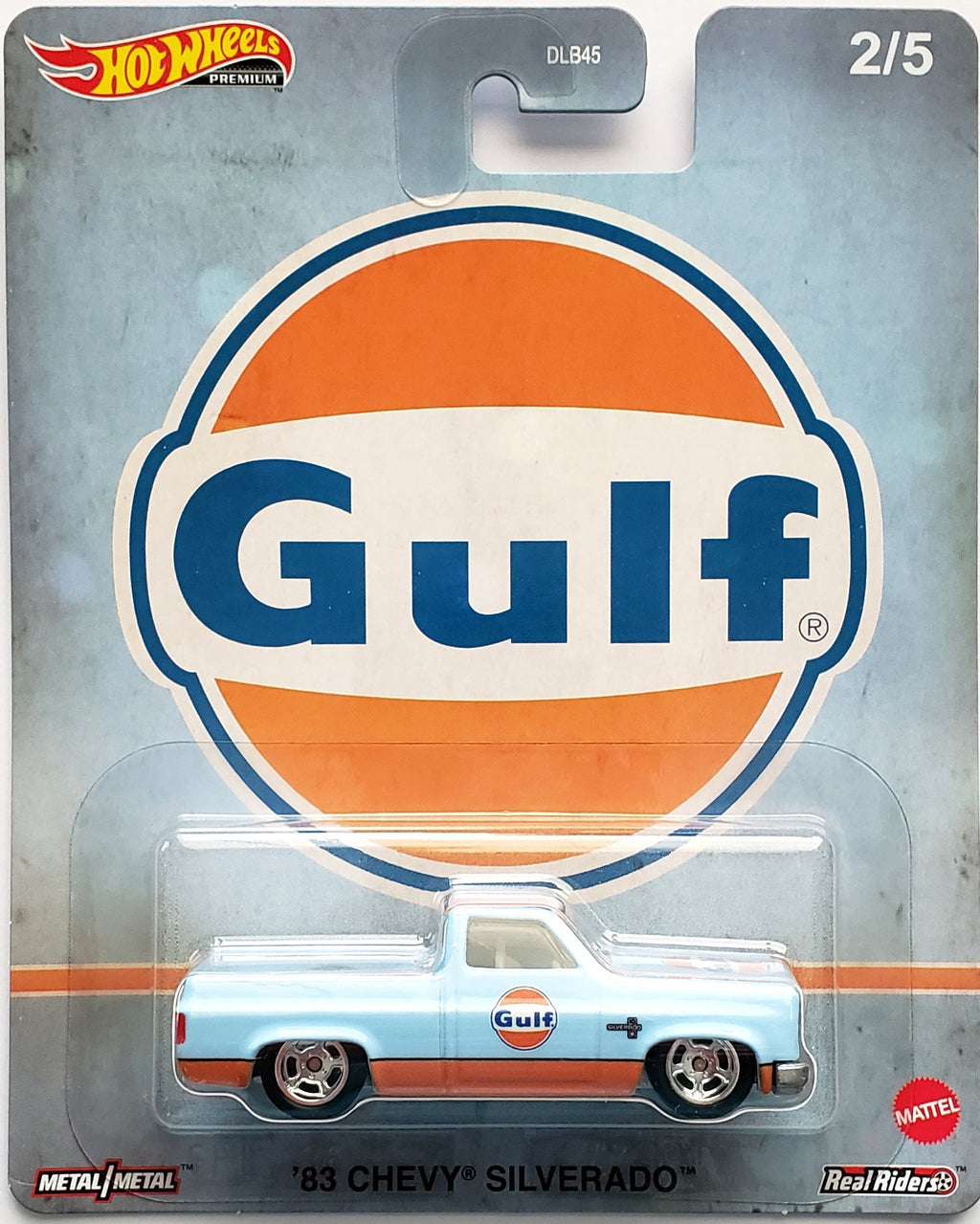 hot wheels gulf 83 chevy silverado