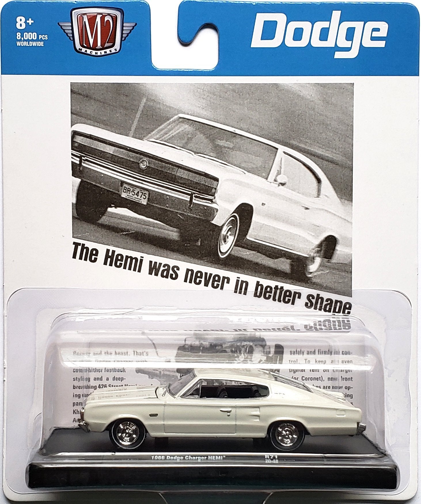 BigD Toys | M2 Machines Diecast Car '70 Ford Mustang Boss 302 1:64