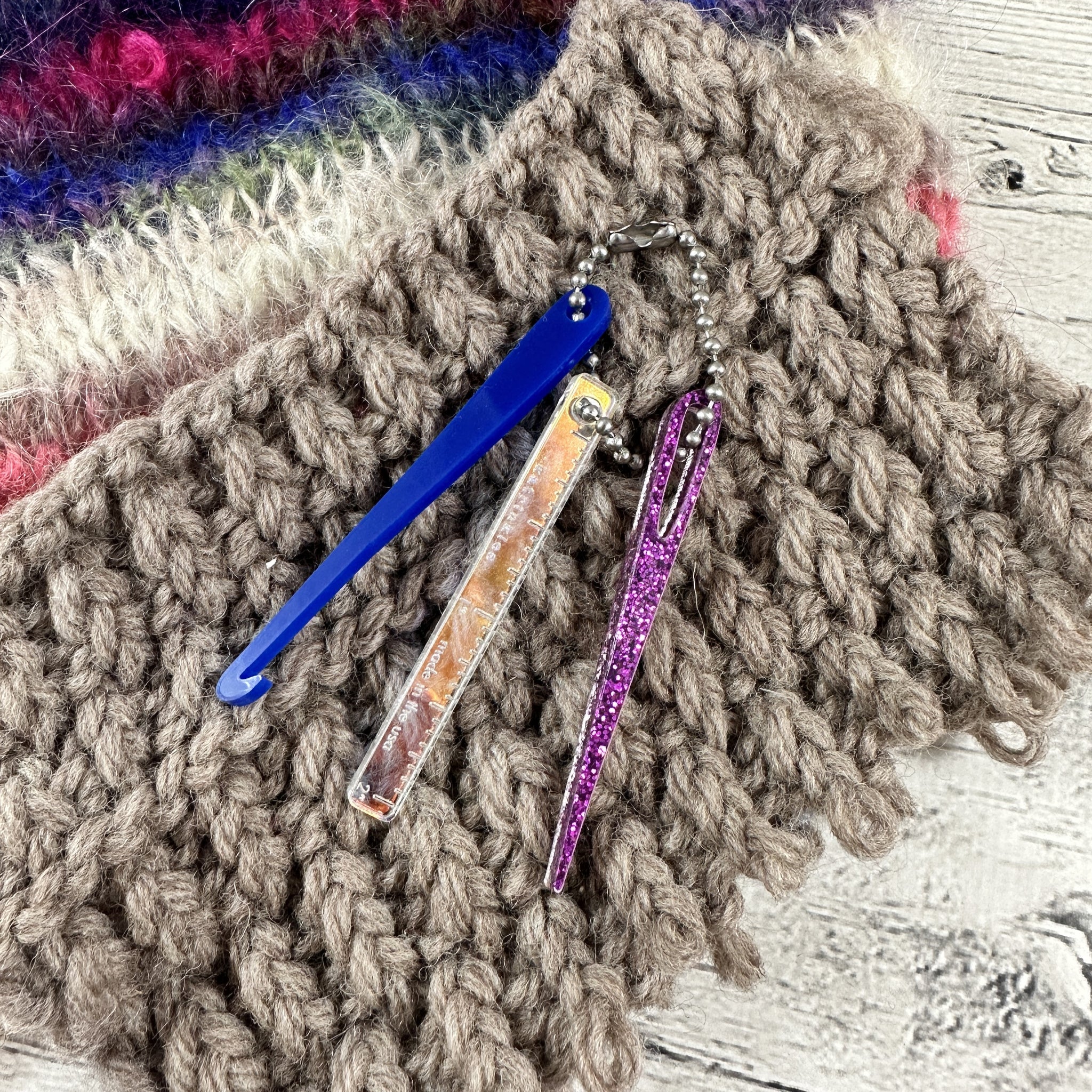 Katrinkles - Fix It Keychain Loop - Acrylic or Wood