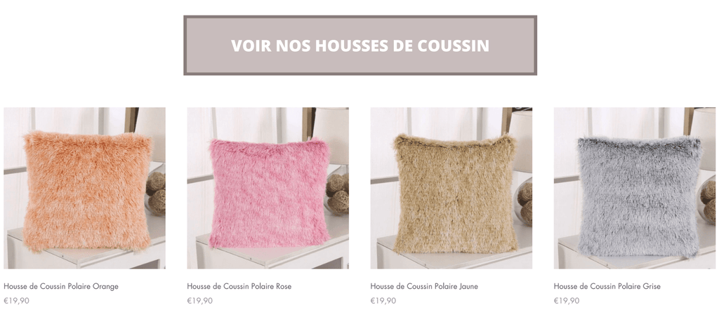 Housse de Coussin | Univers Plaid