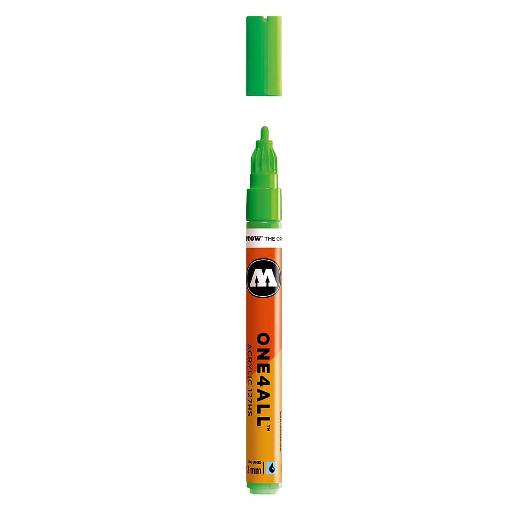 Rotulador acrílico fluor 2mm One4All - Molotow - Rodin España