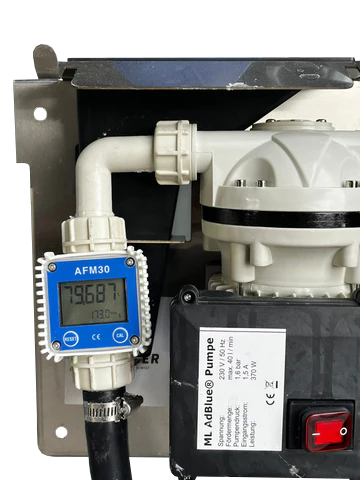 AdBlue® Pumpe für CDS-System - 8 Meter Schlauch – Bauer Blue - Der