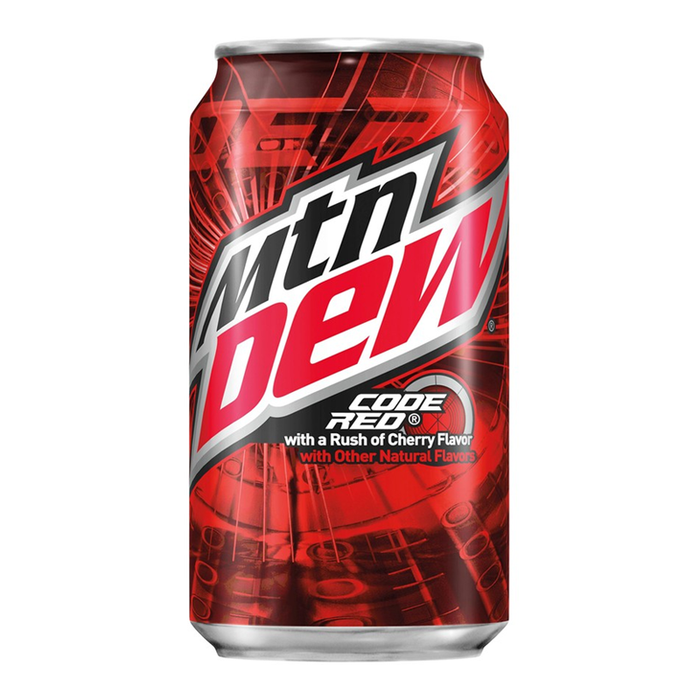 Mountain Dew Code Red 355ml Global Candy Company