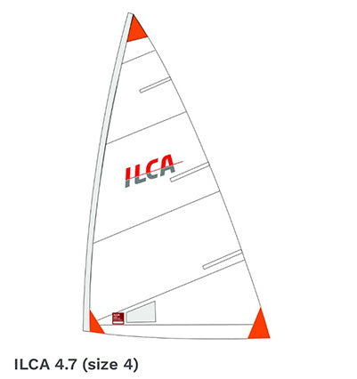 ilca-4-laser-4-7-seil