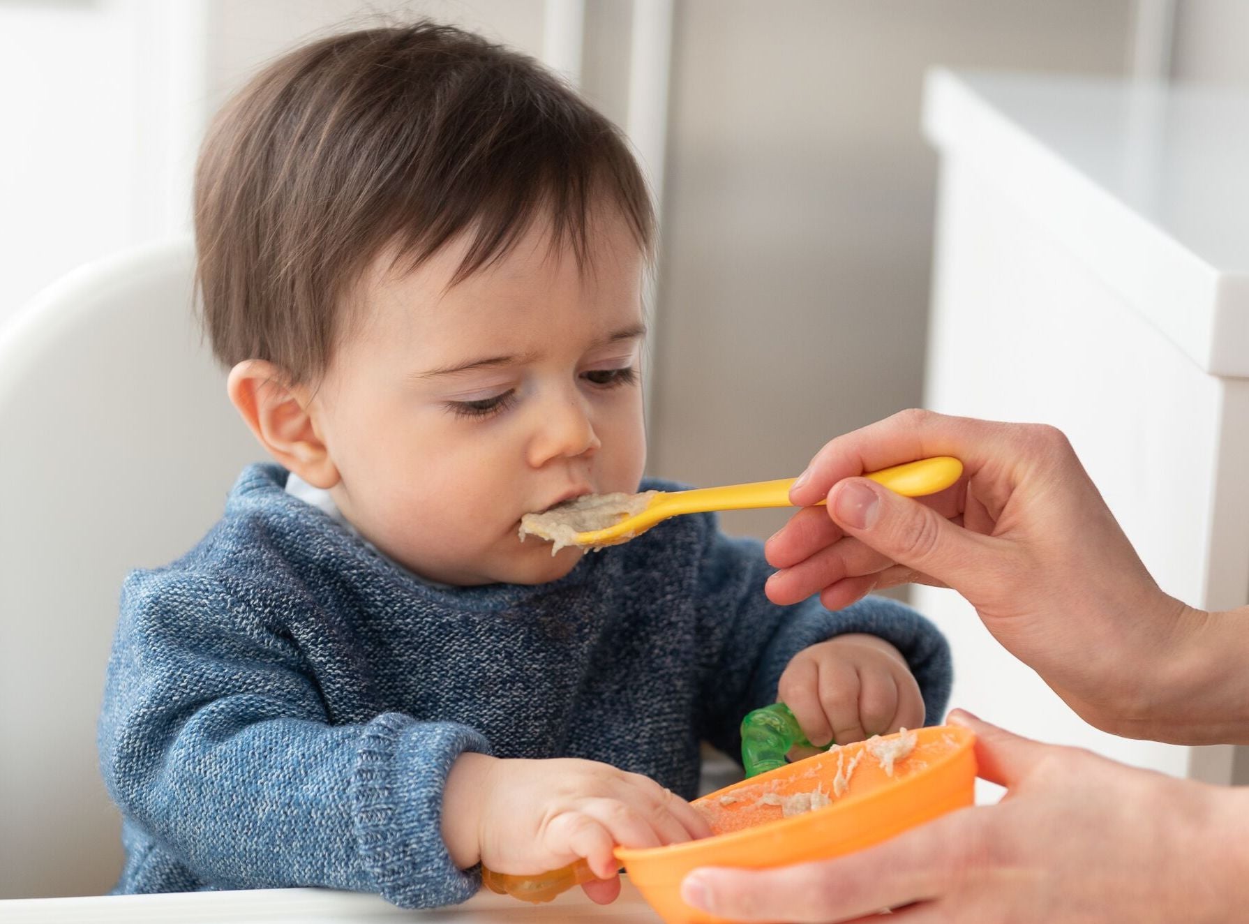 Nuby Baby's First Spoons -3 Stages -Encourages Self-Feeding -6+ Months -BPA  Free