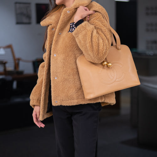 Chanel Vintage Camellia Coco Mark Shoulder Bag – Sheer Room