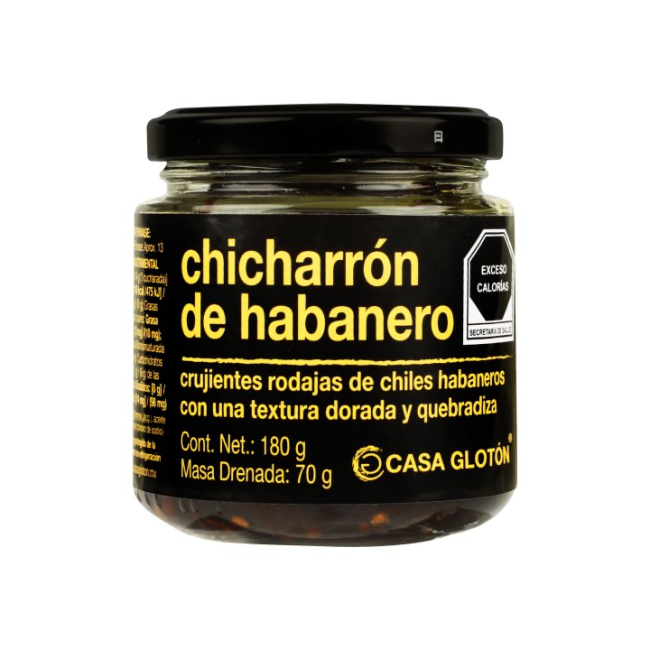 Chicharrón de habanero en aceite 180 g — Muy Salsa