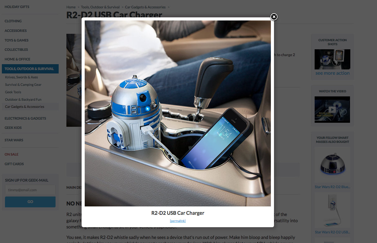 12 Holiday Gifts: R2D2