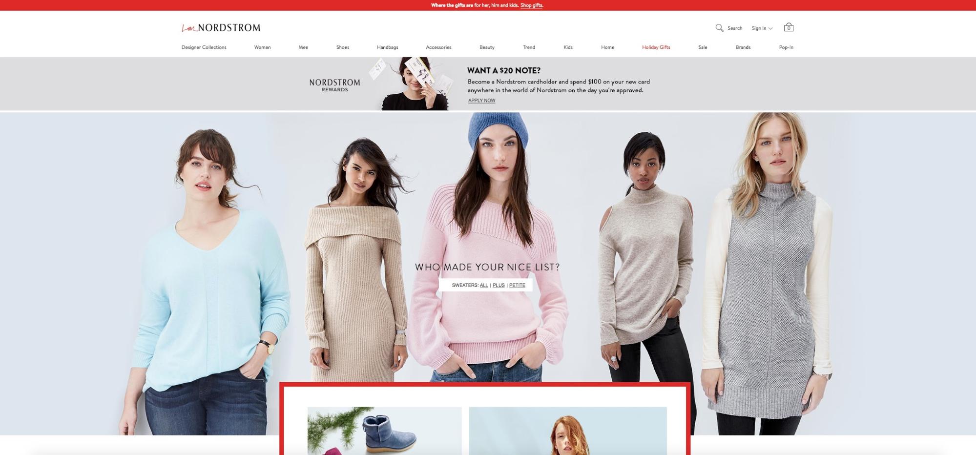 10 Effective eCommerce Holiday Page Designs - Pixc