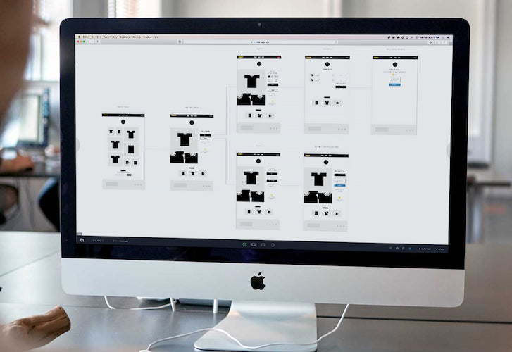 InVision Marketplace: Wireframes of Marketplace